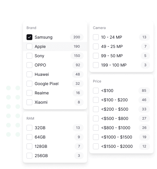 Dynamic Filters