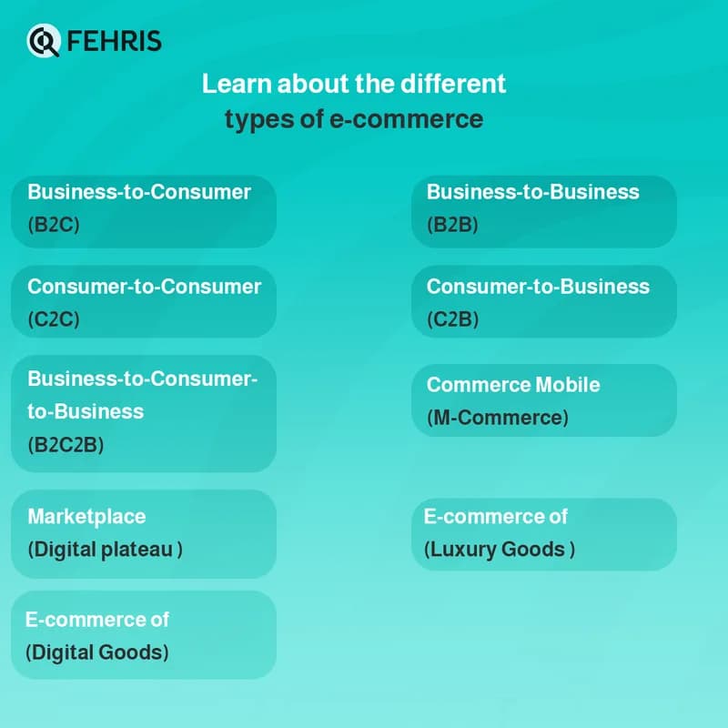 types of ecommerce